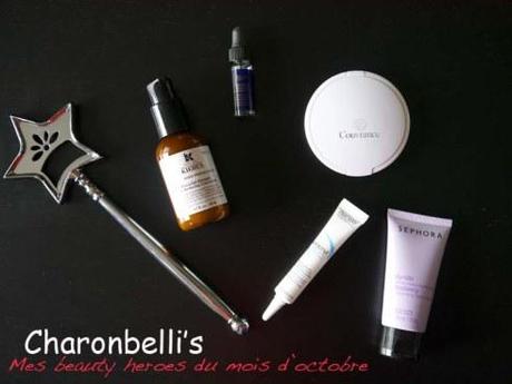 Mes beauty heroes du mois d’octobre Mes beauty heroes du mois d'octobre avec Avène, Ducray, Sephora et Kiehl's - Charonbelli's blog beauté