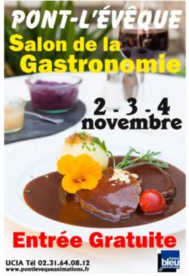 Salon de la gastronomie à Pont-Lévêque affiche_gastro_2012_pm