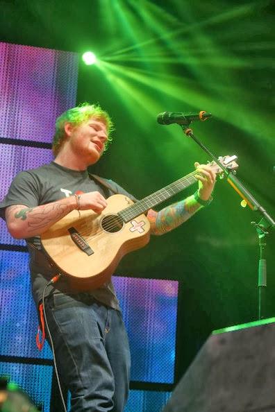 Ed Sheeran fait salle comble au Madison Square Garden Ed Sheeran fait salle comble au Madison Square Garden