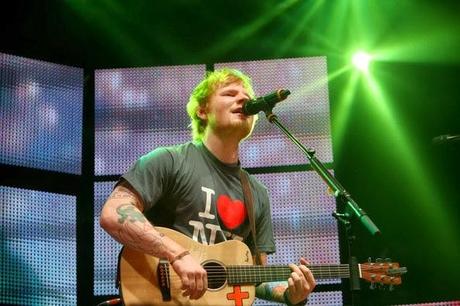 Ed Sheeran fait salle comble au Madison Square Garden Ed Sheeran fait salle comble au Madison Square Garden