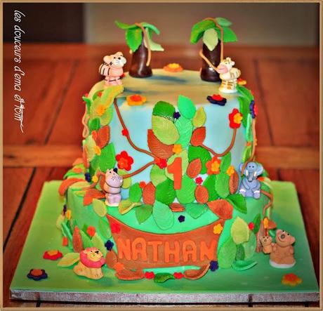 Cake design de la jungle