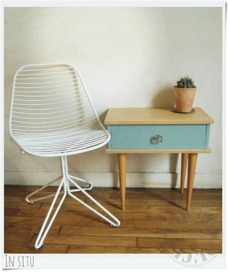 Pur vintage Chevet vintage bleu - in situ (2)