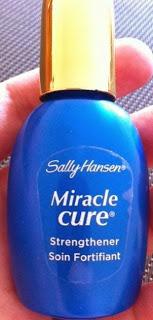 Miracle Cure de Sally Hansen ... une de mes routines pour ongles !