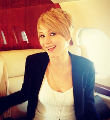 Jennifer Lawrence a coupé ses cheveux