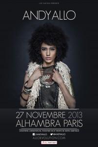 ANDY ALLO - Alhambra, 27 novembre 2013