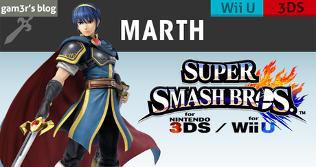 SSB. Wii U / 3DS : Marth est de retour !