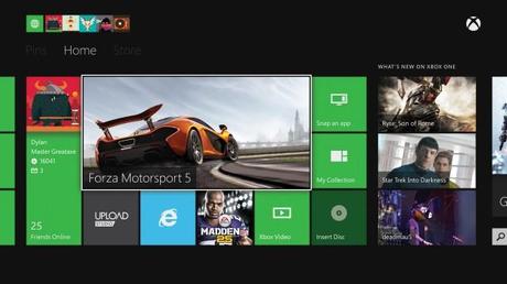 Xbox One – Démo de l’interface