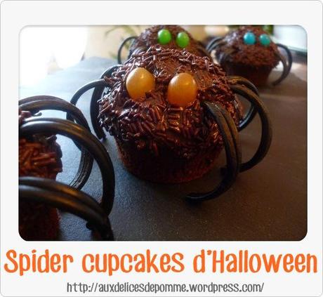 Cupcakes araignées1