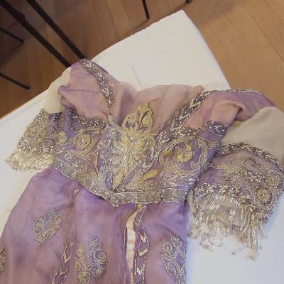 Projet robe du soir 1910 pour l'opéra
