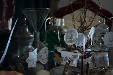 des printables pour votre sweet table d'halloween, une fête ou un anniversaire sur le thème d'Harry Potter, des sorcières, des potions magiques, sweet table halloween, déco à imprimer des printables pour votre sweet table d'halloween, une fête ou un anniversaire sur le thème d'Harry Potter, des sorcières, des potions magiques, sweet table halloween, déco à imprimer