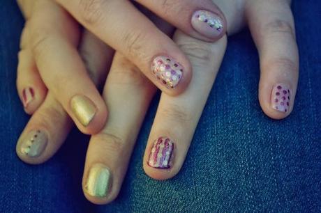 gold nail art, fall nail art, nail art d'automne doré. gold nail art, fall nail art, nail art d'automne doré.