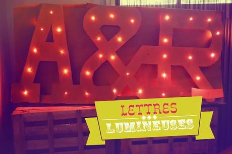 ★Circus Birthday : DIY Lettres Lumineuses★ ★Circus Birthday : DIY Lettres Lumineuses★
