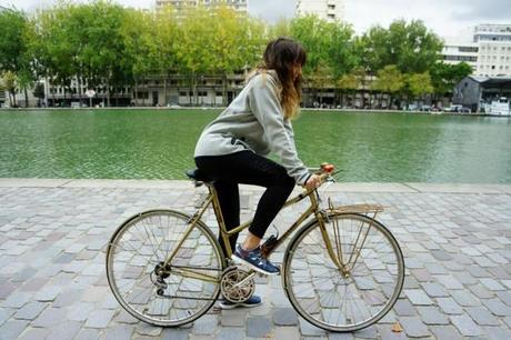 Look de la semaine : A Bicyclette !