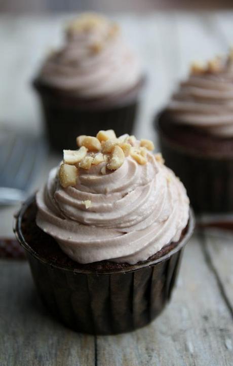 Cupcakes au chocolat et Nocciolata 2013-07-25 007