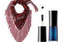 Louis Vuitton, Chanel, Givenchy : vernis a ongles et foulards, nos duos glamour