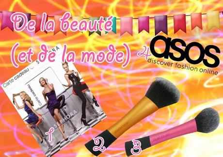 Asos Séphora Real Techniques http://recreationsdesophie.blogspot.fr/