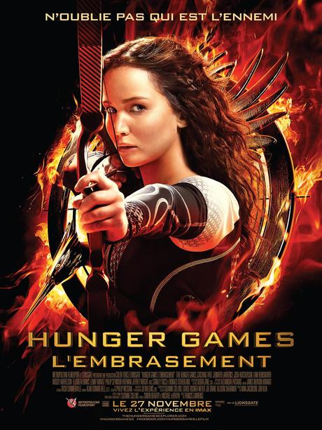 Affiche Hunger Games L'embrasement Catch fire