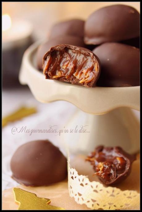 Rochers croquants chocolat et caramel. Copie de Copie de Photo 2706