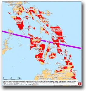 Le Mouvement Croix-Rouge / Croissant-Rouge demande 87 millions de francs pour ses opérations aux Philippines
