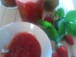 confiture fraise kiwi