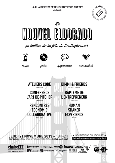 Le Nouvel Eldorado - Affiche Evénement – Le nouvel Eldorado à l’ESCP Europe
