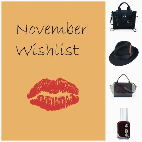 Wish list: Novembre Wish list: Novembre