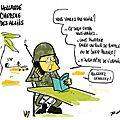 Hollande et les alliés au mali