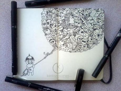 Moleskine Doodles | Kerby Rosanes Moleskine Doodles | Kerby Rosanes