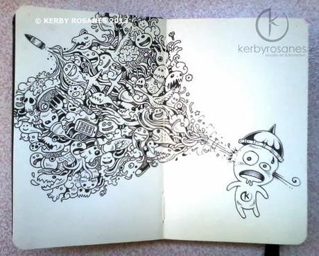 Moleskine Doodles  |  Kerby Rosanes