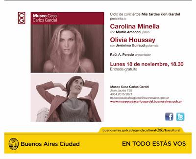 Le concert du lundi soir au Museo Casa Carlos Gardel [à l'affiche]