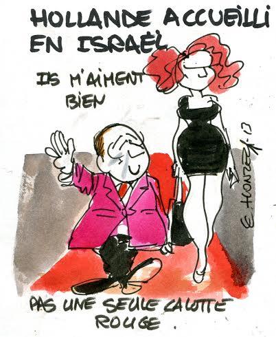 Hollande en Israël