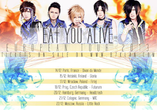 EAT YOU ALIVE : tournée d'adieu Farewell Tour