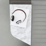 DESIGN: un siège de cuir et de marbre signé Grégoire de Lafforest DESIGN: un siège de cuir et de marbre signé Grégoire de Lafforest