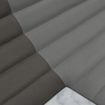 DESIGN: un siège de cuir et de marbre signé Grégoire de Lafforest DESIGN: un siège de cuir et de marbre signé Grégoire de Lafforest