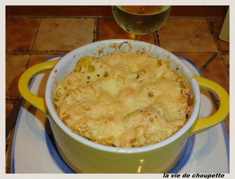 GRATIN DE PATES AUX FRUITS DE MER 027