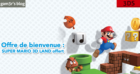 Super Mario 3D Land (3DS) offert sous quelques conditions ...