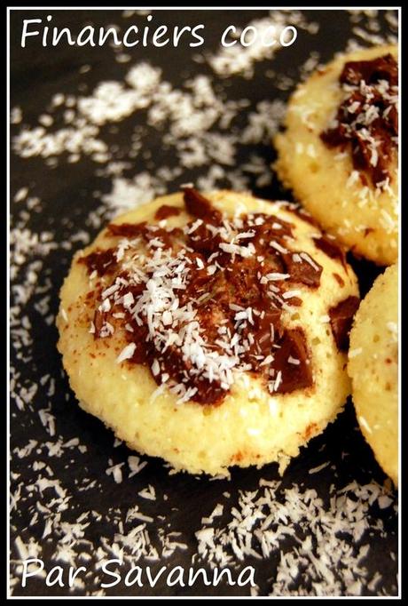 Financiers à la noix de coco DSC_0874