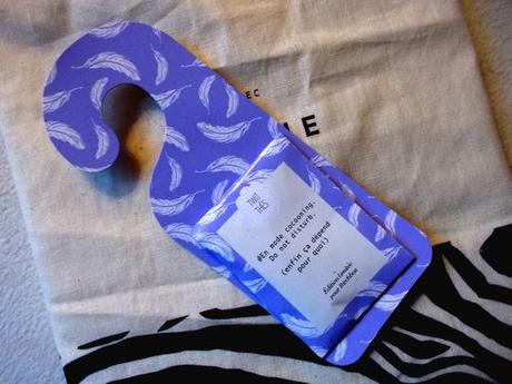 SEZANE habille la Birchbox du mois de novembre DSCN1794