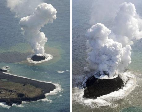 Nouvelle Île Volcanique – Japon Japan New Island