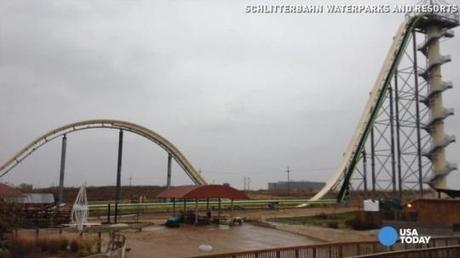 le plus haut toboggan aquatique toboggan aquatique record