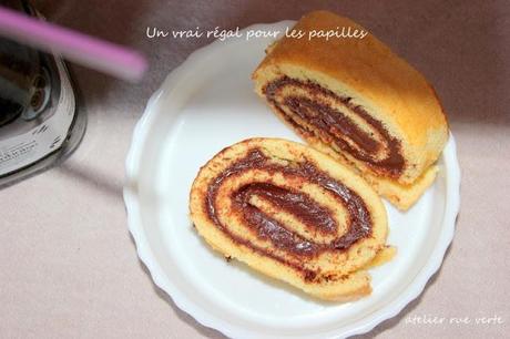 Roulé au chocolat maison Roulé au chocolat maison