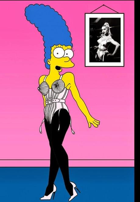 Marge Simpson véritable Icône de mode...
