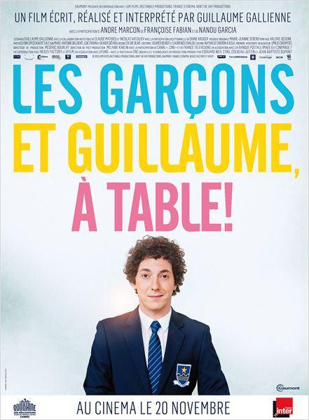 Cinéma : Les Garçons et Guillaume, à table !