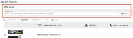  Comment ajouter un site Wordpress.com aux outils pour Webmestres de Google et Bing