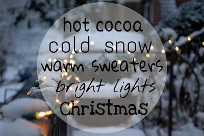 Let it Snow Let It Snow, Let It Snow 🎅🎄🎁 | via Tumblr