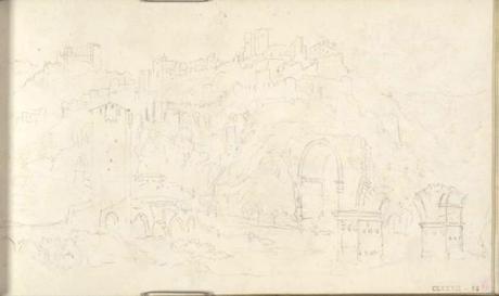 1819_Turner_Pont Narni carnet Ancone-Rome dessin 132