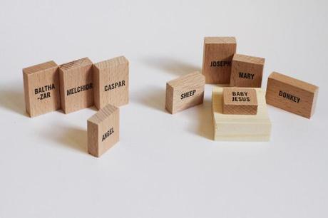 Minimal Nativity Set la crèche par Emilie Voirin Minimal Nativity Set la crèche par Emilie Voirin
