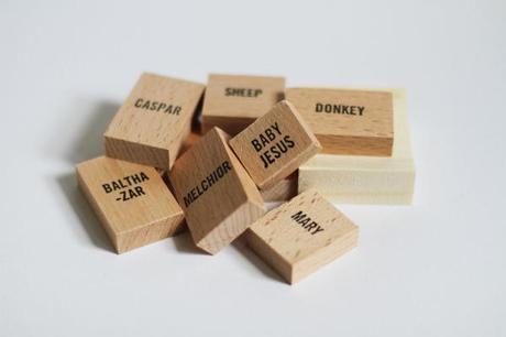 Minimal Nativity Set la crèche par Emilie Voirin Minimal Nativity Set la crèche par Emilie Voirin