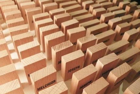 Minimal Nativity Set la crèche par Emilie Voirin Minimal Nativity Set la crèche par Emilie Voirin