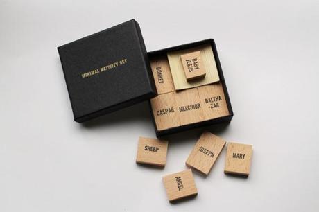 Minimal Nativity Set la crèche par Emilie Voirin Minimal Nativity Set la crèche par Emilie Voirin